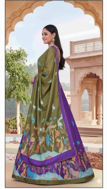Artriddhs Dola silk D NO DEGITAL 05 Bridal lehenga choli wholesale in Pune - wholesale export